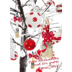 Postkarte Weihnachten & Neujahr - Motiv 3